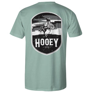 'Hooey' Men's Cheyenne Crew Short Sleeve - Turquoise
