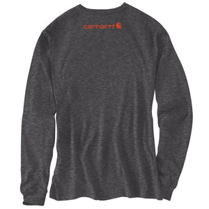 'Carhartt' Men's Heavyweight Sleeve Logo T-Shirt - Carbon Heather