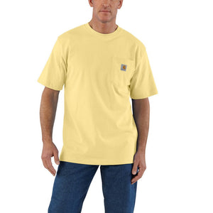 'Carhartt' Men's Loose Fit Heavyweight Pocket T-Shirt - Pale Sun