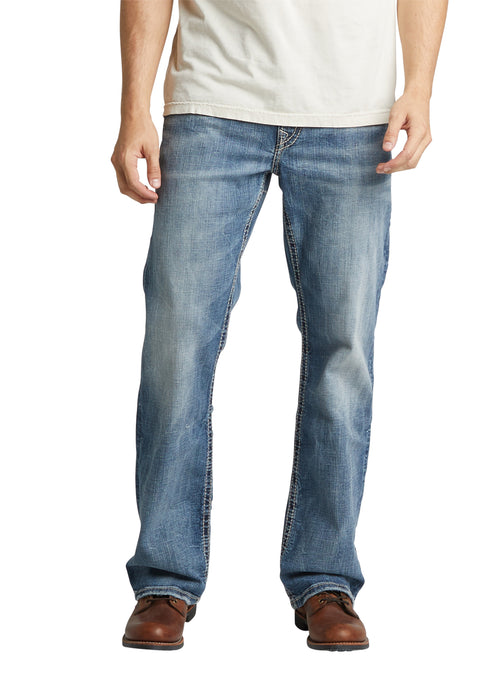 'Silver Jeans' Men's Craig Bootcut - Medium Wash Indigo