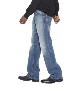 'Silver Jeans' Men's Gordie Loose Fit Straight Leg - Medium Indigo