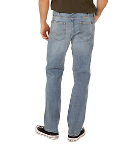 'Silver' Men's Relaxed Fit Straight Leg - Light Wash