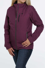 'Cinch' Women's Concealed Carry Bonded Jacket - Purple