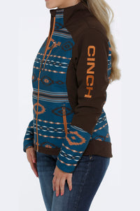 'Cinch' Women's Concealed Carry Bonded Jacket - Brown