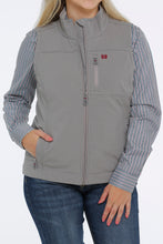 'Cinch' Women's Concealed Carry Bonded Vest - Gray