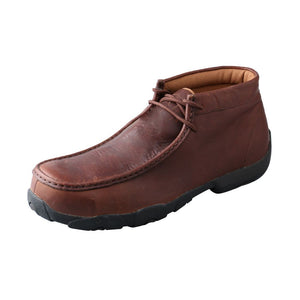 'Twisted X' Men's Work Chukka Moc EH Comp Toe - Oiled Brown