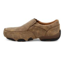 'Twisted X' Men's Driving Moc Slip On - Bomber Brown