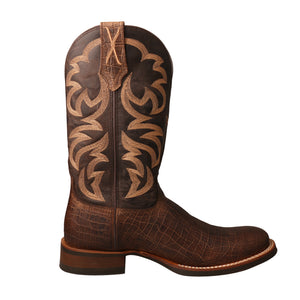'Twisted X' Men's 12" Rancher Lite Cowboy - Crazy Horse Tobacco / Crazy Horse Taupe