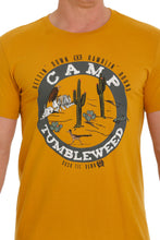 'Cinch' Men's Camp Tumbleweed Tee - Gold