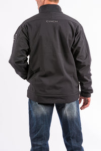 'Cinch' Men's Concealed Carry Bonded Logo Jacket - Black