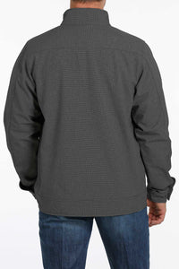 'Cinch' Men's Concealed Carry Bonded Logo Jacket - Charcoal