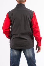 'Cinch' Men's Concealed Carry Bonded Logo Vest - Black (Ext. Sizes)