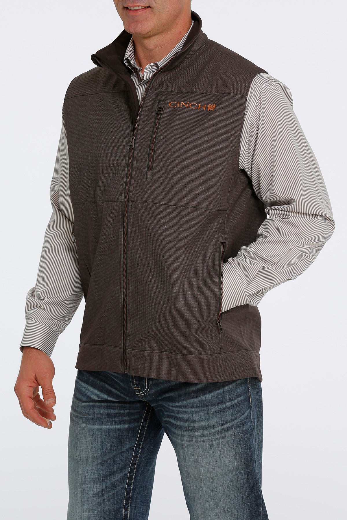 Grey on sale cinch vest