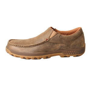 'Twisted X' Men's Cellstretch Slip On Driving Moc - Bomber