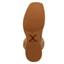 'Twisted X' Men's 11" Tech X™ Western Square Toe - Saddle / Rustic Orange