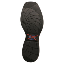 'Twisted X' Men's 12" Tech-X Cellstretch Western Square Toe - Brown / Grey