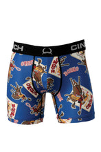 'Cinch' Men's 6" America Boxer Briefs - Royal