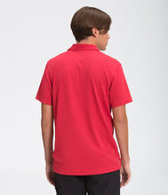 'The North Face' Men's Plaited Crag Polo - Rococco Red Heather