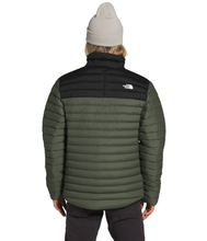 'The North Face' Men's Stretch Down Stowable Jacket - Taupe Green / TNF Black