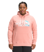 'The North Face' Women's Half Dome Pullover Hoodie - Rose Dawn (ext. sizes)