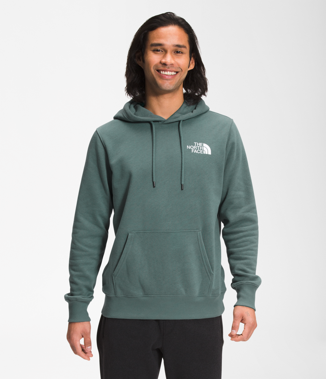 'The North Face' Men's Box NSE Pullover Hoodie - Balsam Green