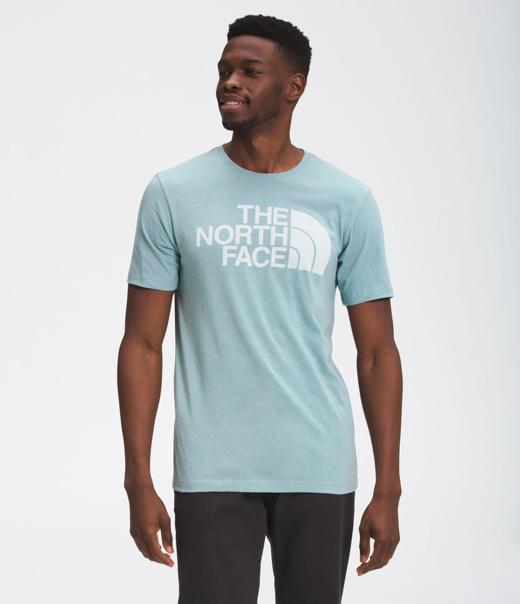 'The North Face' Men's Half Dome Triblend T-Shirt - Tourmaline Blue Heather