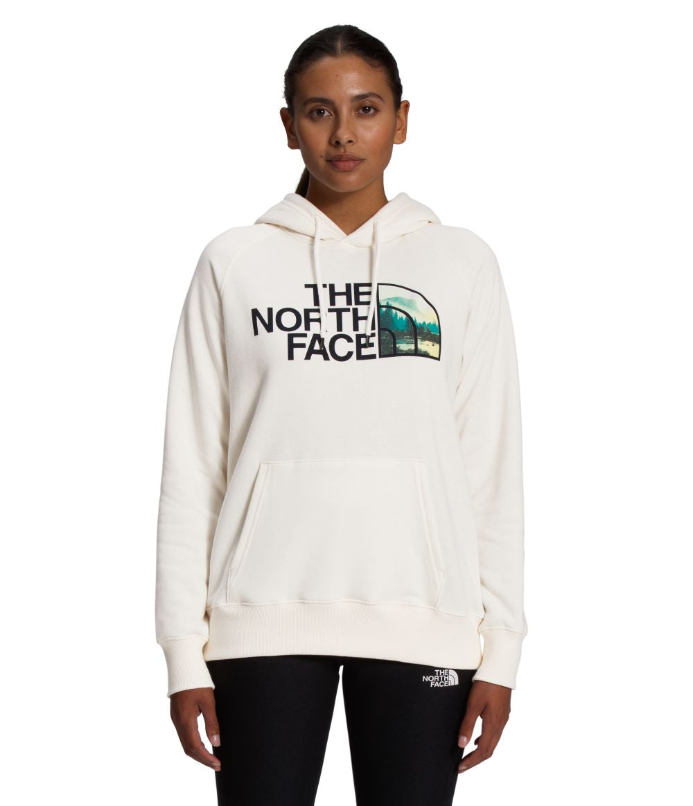 zelfmoord elke keer achtergrond The North Face' Women's Half Dome Pullover Hoodie - Gardenia White – Trav's  Outfitter