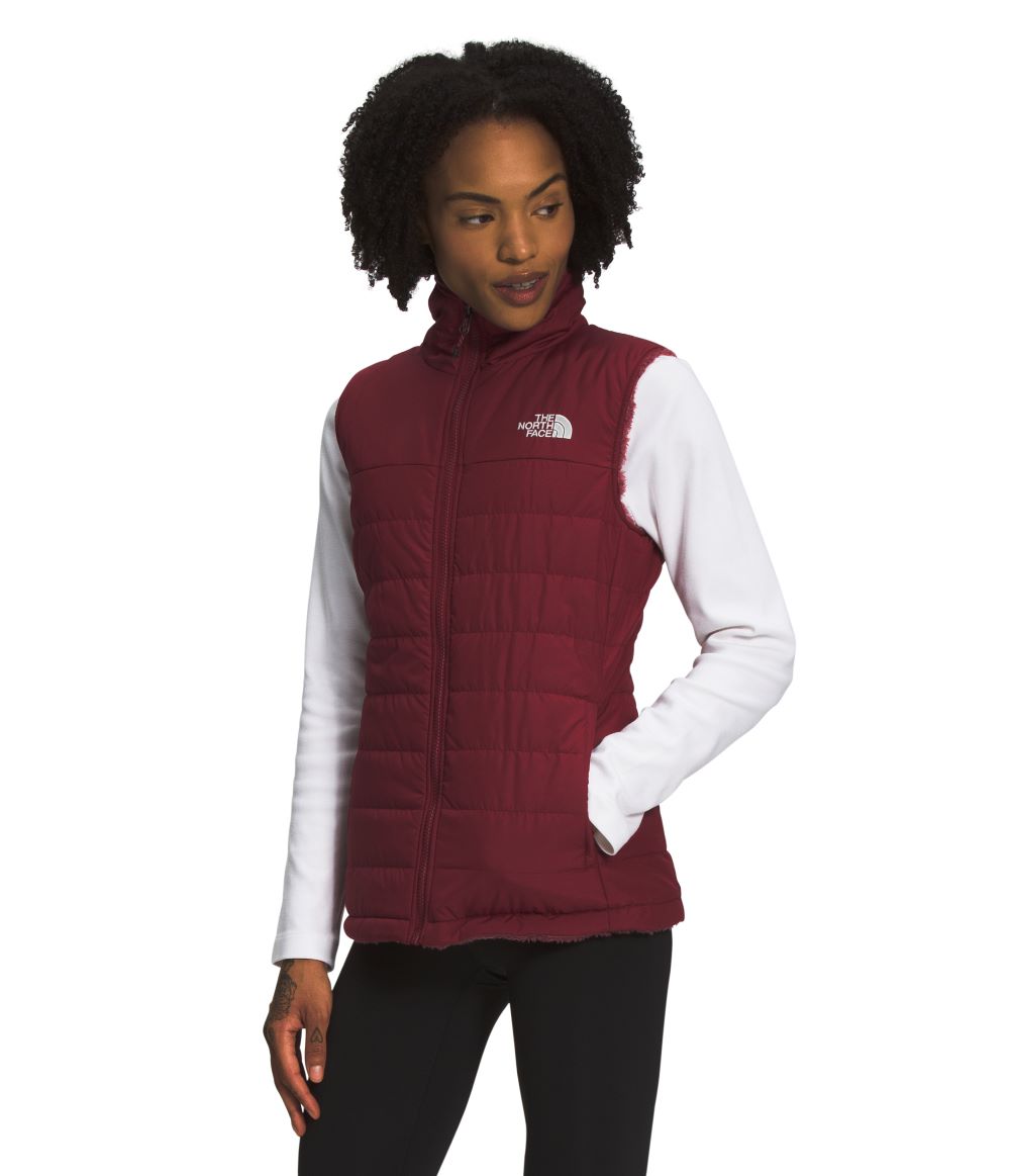 'The North Face' Women’s Mossbud Insulated Reversible Vest - Cordovan