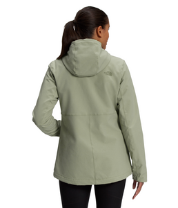 'The North Face' Women's Shelbe Raschel Fleece-Lined Jacket - Tea Green