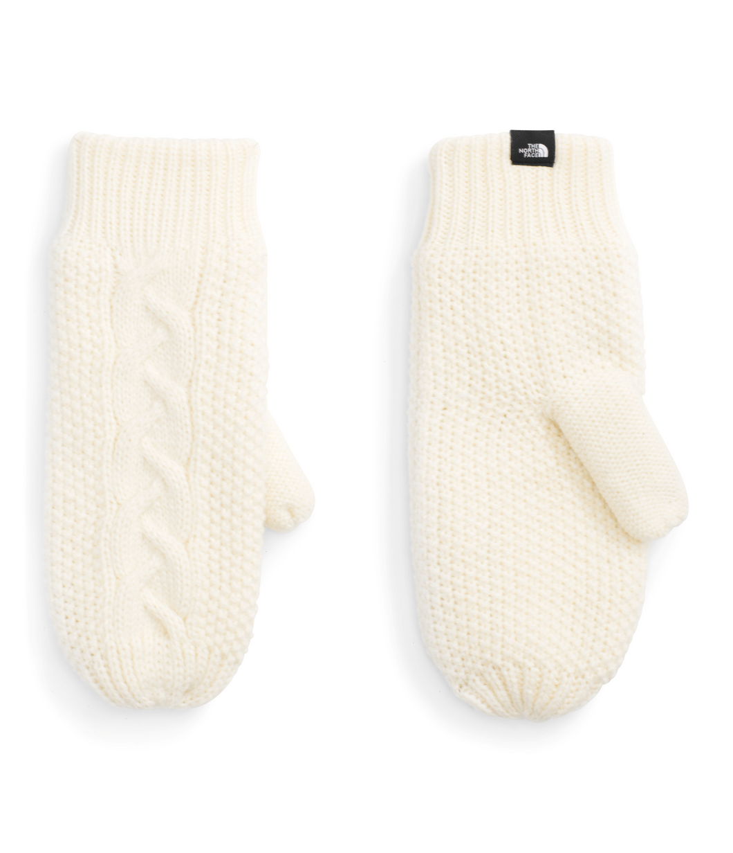 'The North Face' Women's Cable Minna Mitt - Vintage White