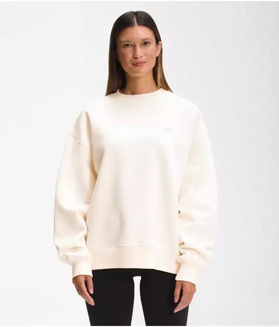 'The North Face' Women's City Standard Crew Sweatshirt - Gardenia White