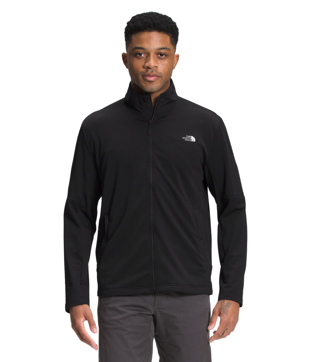 'The North Face' Men's Wayroute Full Zip Jacket - TNF Black