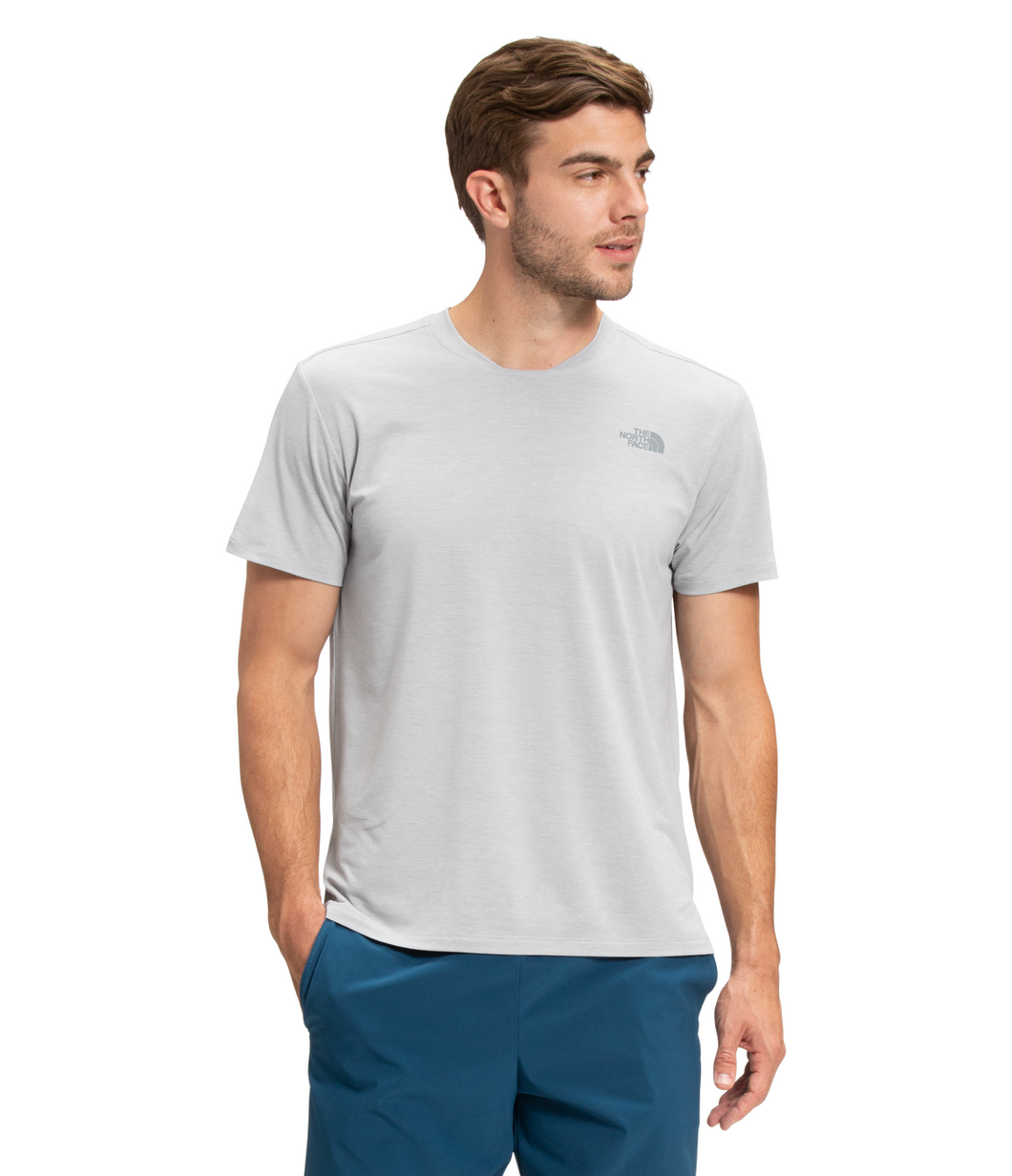 'The North Face' Men's Wander T-Shirt - Light Grey Heather