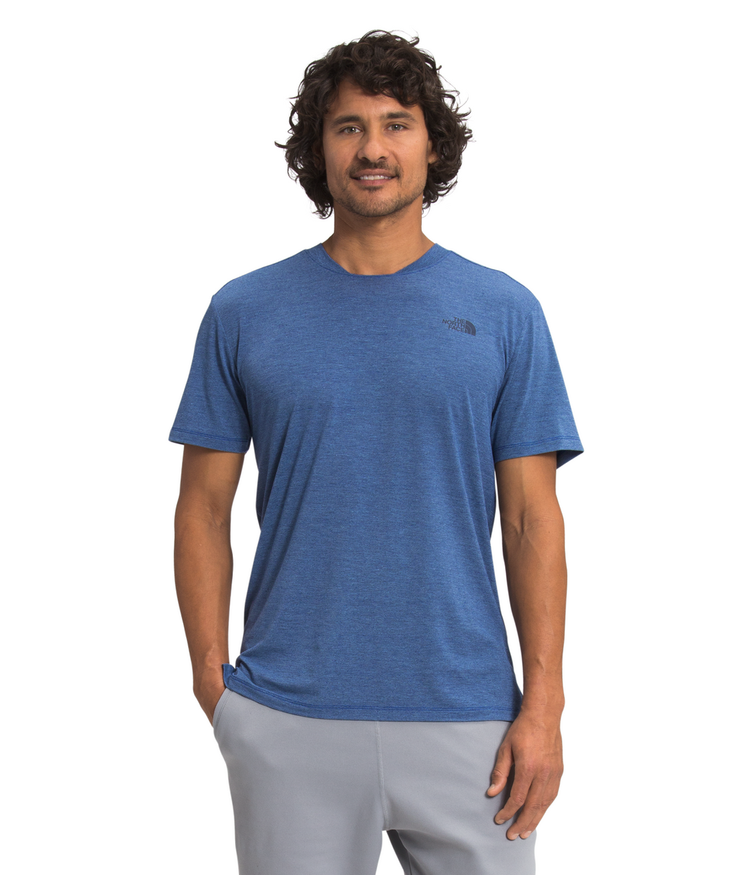 'The North Face' Men's Wander T-Shirt - Bolt Blue Heather