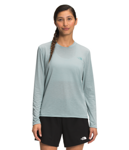 'The North Face' Women's Wander T-Shirt - Silver Blue