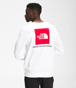 The north face online fine box crew sweatshirt