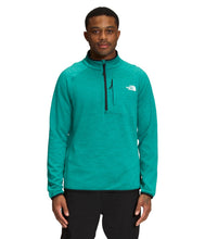 'The North Face' Men's Canyonlands Half Zip - Porcelain Green