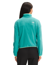 'The North Face' Women's TKA Glacier Crop Pullover - Porcelain Green