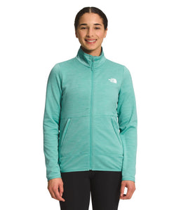 'The North Face' Women's Canyonlands Full Zip Jacket - Wasabi Heather