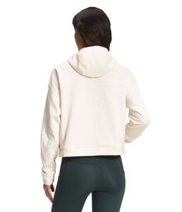 'The North Face' Women's Canyonlands Pullover Crop - Gardenia White Heather