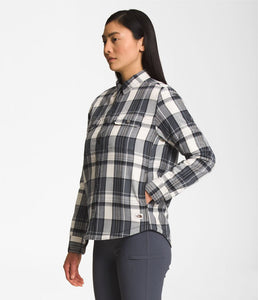 'The North Face' Women's Campshire Flannel - Asphalt Grey