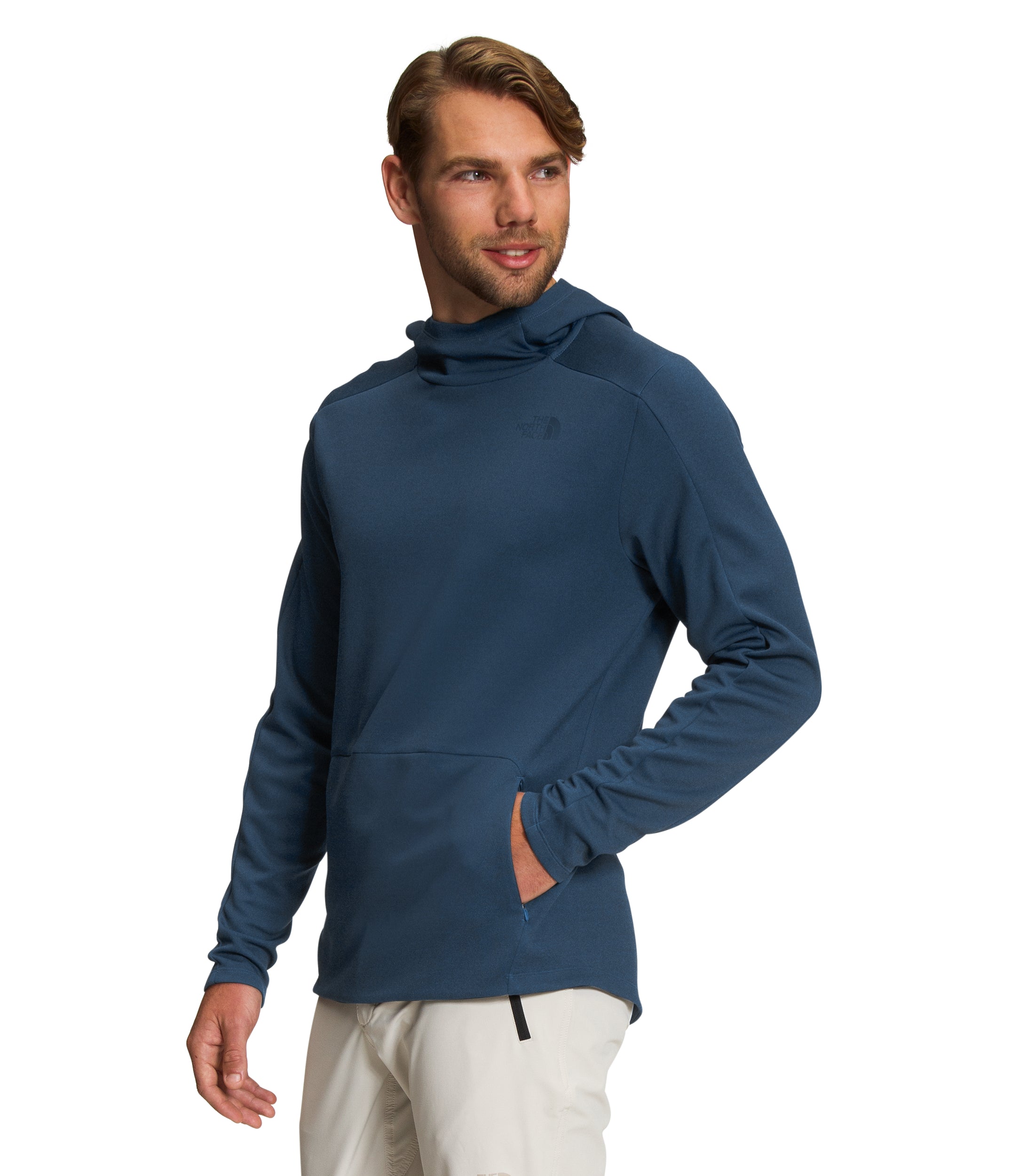 'The North Face' Men's Big Pine Midweight Hoodie - Shady Blue Heather