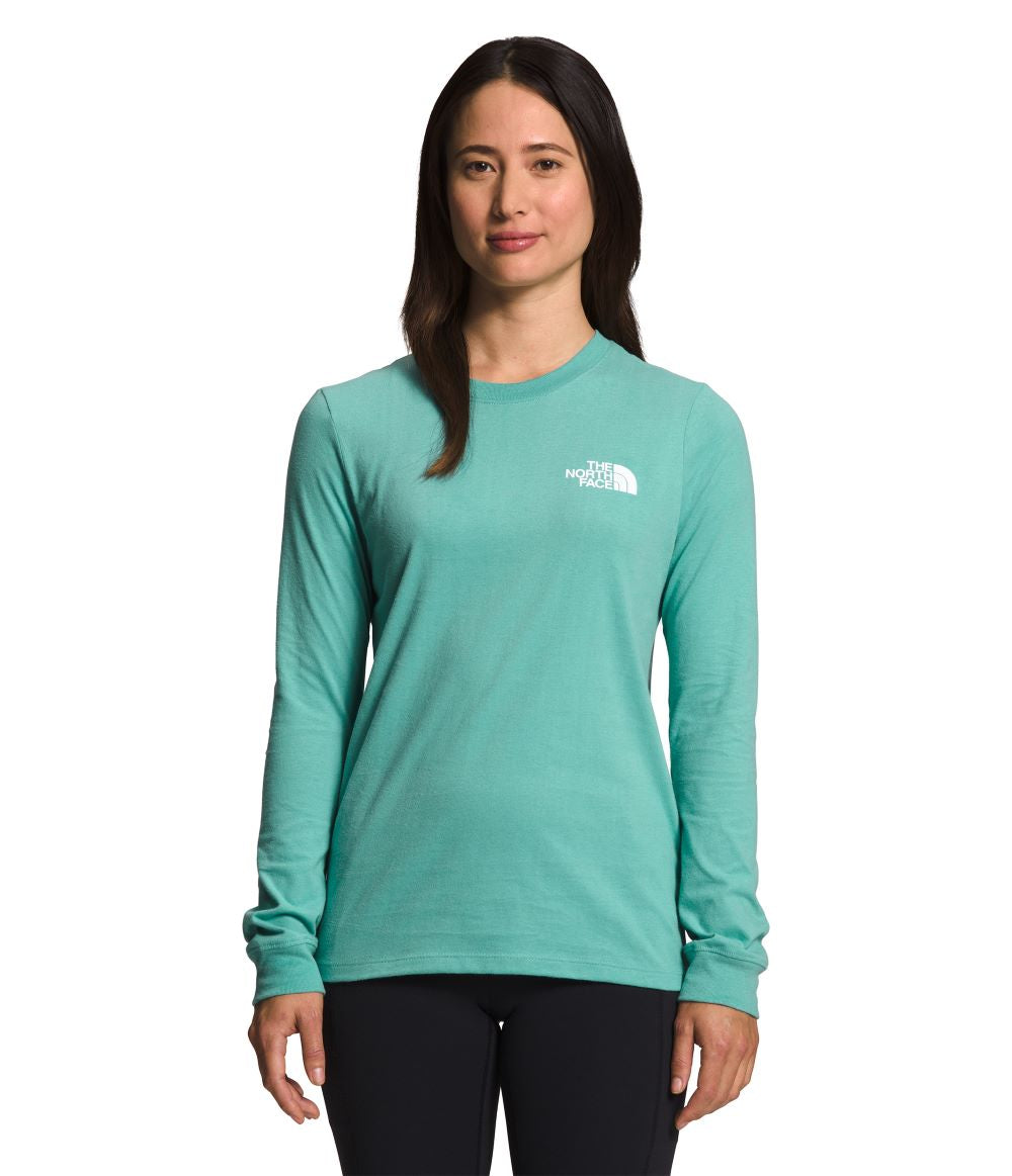 'The North Face' Women's Box NSE Tee - Wasabi / TNF White