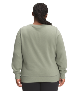'The North Face' Women's Heritage Patch Crew Pullover - Tea Green (ext. sizes)