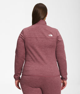 'The North Face' Women's Canyonlands Full Zip - Wild Ginger Heather (ext. sizes)