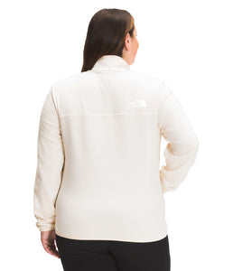 'The North Face' Women's Canyonlands Full Zip - Gardenia White Heather (ext. sizes)