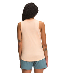 'The North Face' Women's Simple Logo Tri-Blend Tank - Apricot Ice Heather