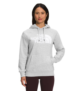 'The North Face' Women's Half Dome Pullover Hoodie - Light Grey Heather