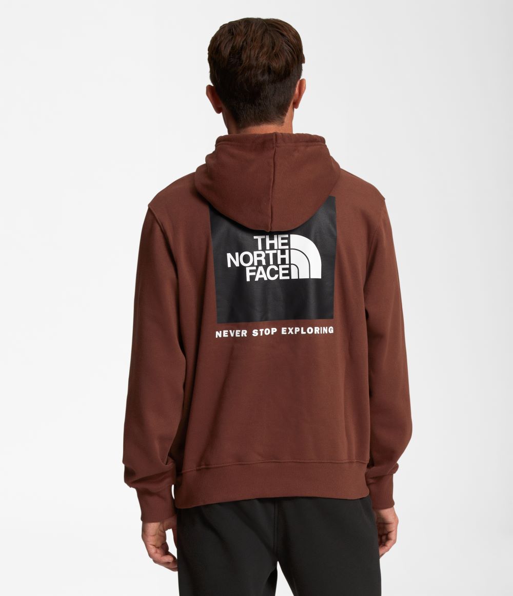 'The North Face' Men's Box NSE Pullover Hoodie - Dark Oak