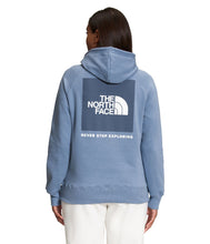 'The North Face' Women's Box NSE Pullover Hoodie - Folk Blue